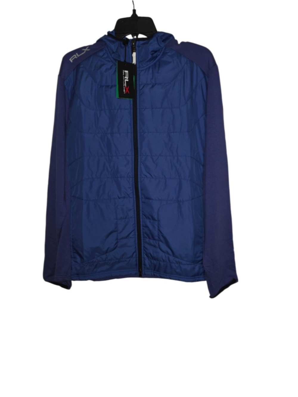 RLX Golf Ralph Lauren Mens Hybrid Wool Jacket Blue Size XL NWT $268